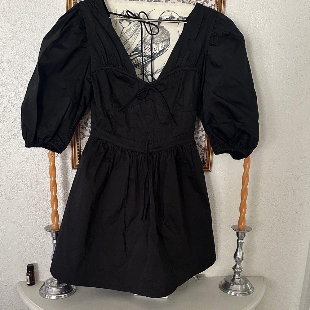 For Love And Lemons Black Mini Dress